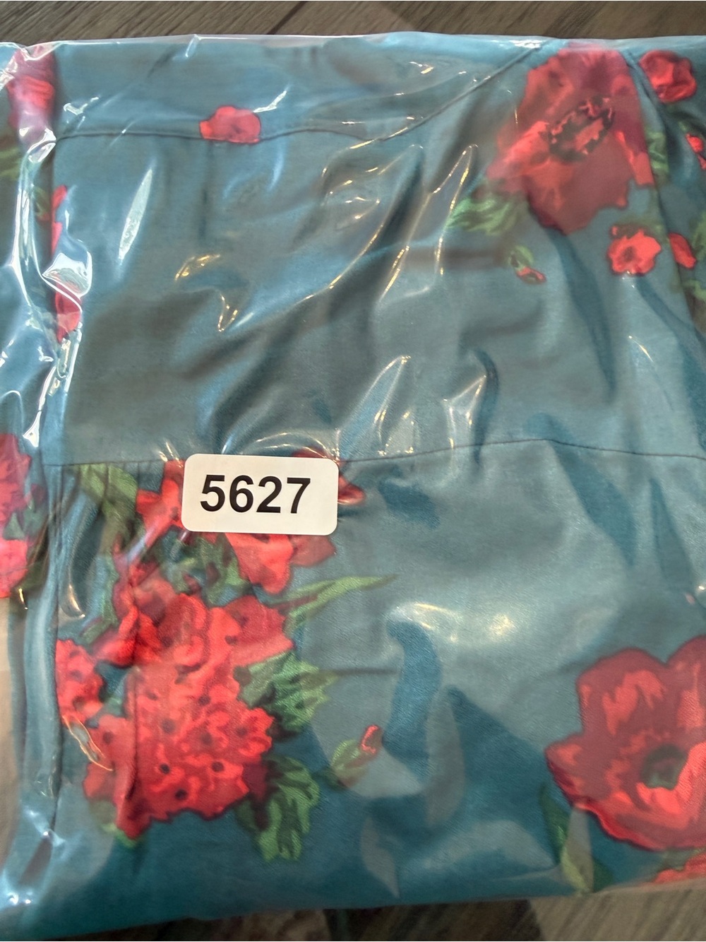 Maeve Anthropologie Kalas Henley Blouse blue red Floral 25627 - Picture 11 of 11